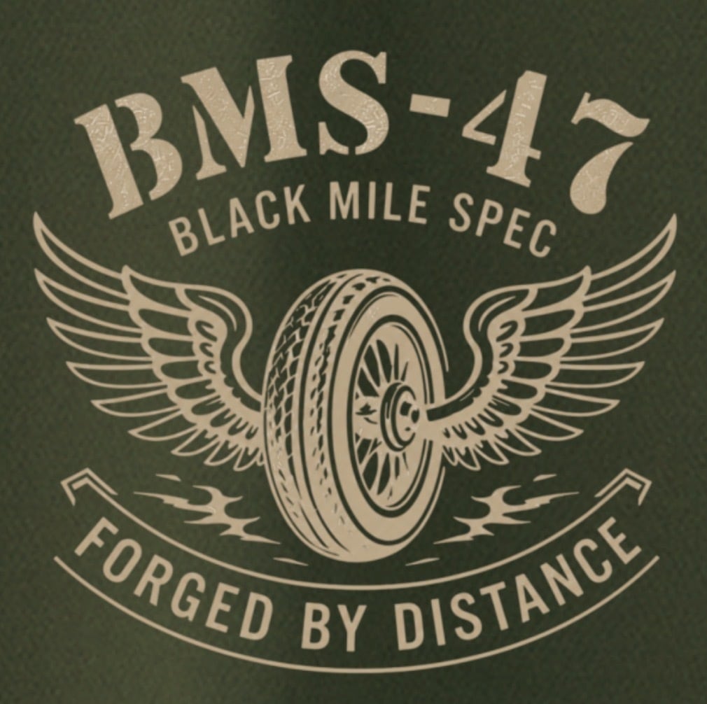 BMS-47 ROAD FORGED TEE /「47」/緑