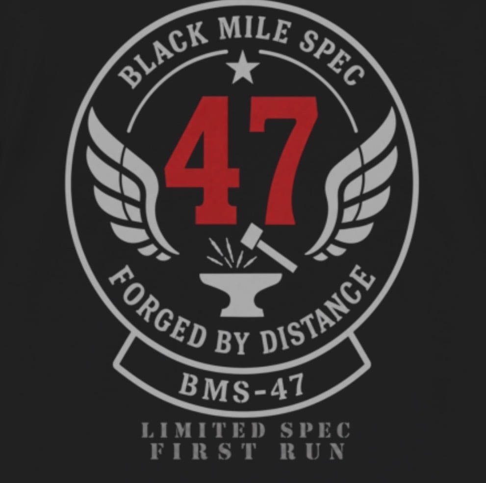 LIMITED SPEC “STEEL RUN”TEE/黒