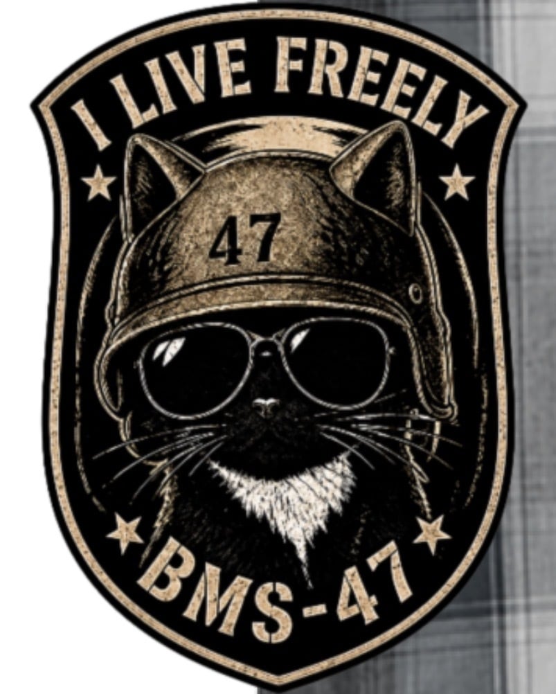 BMS-47 ROADSTER SHIRT/黒