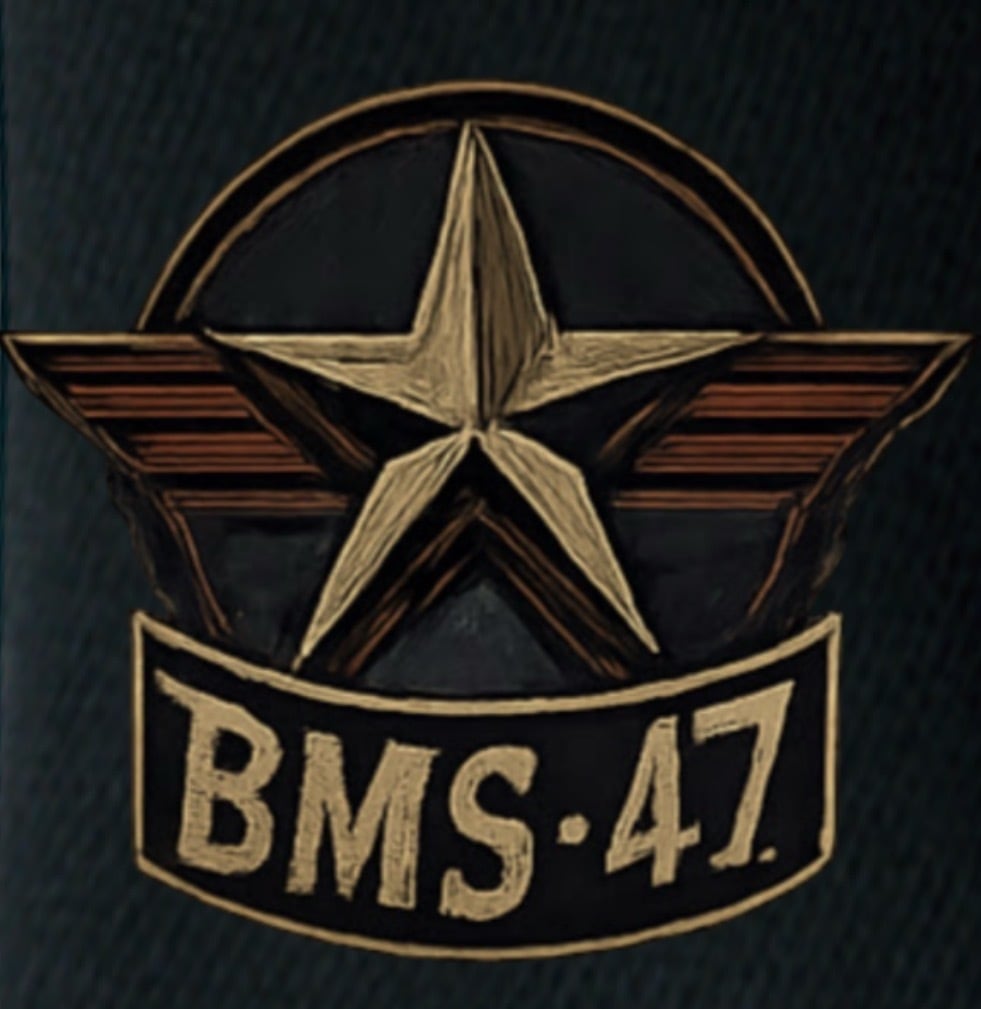 BMS-47 Live to Ride TEE/黒