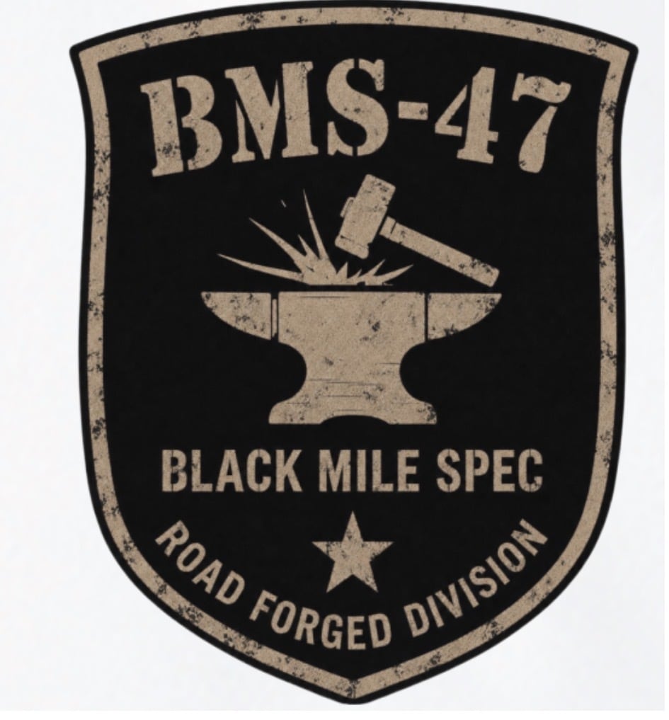 BMS-47 ROAD FORGED TEE /「47」/白
