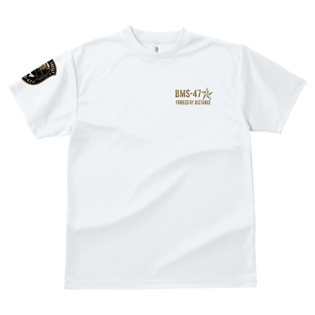 BMS-47 BLACK MILE SPEC TEE “BLACK CAT”/白