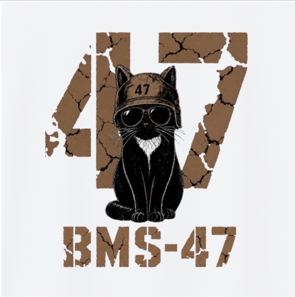 BMS-47 CAT 47 DRY TEE/白