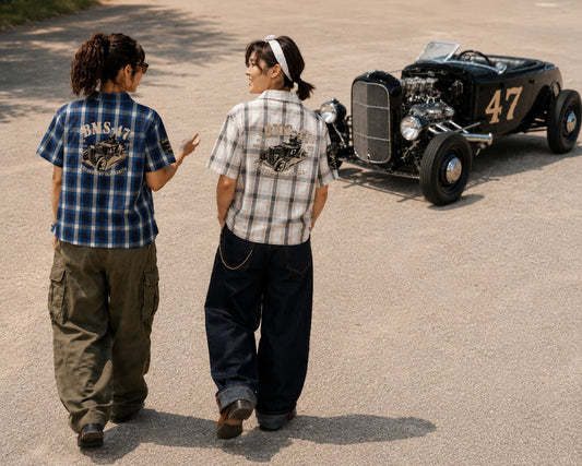 BMS-47 ROADSTER SHIRT/白