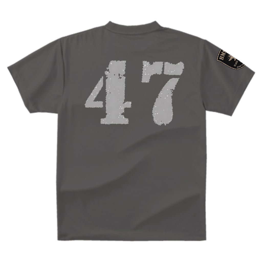 BMS-47 ROAD FORGED TEE /「47」/灰