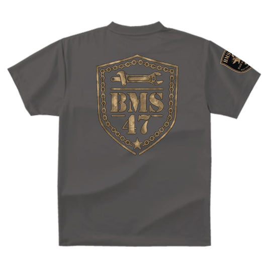 BMS-47 TOOL SHIELD DRY TEE/灰