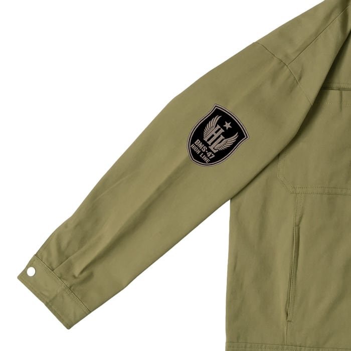 BMS-47 HIGH LINE BLACK MILE GARAGE 47 JACKET
