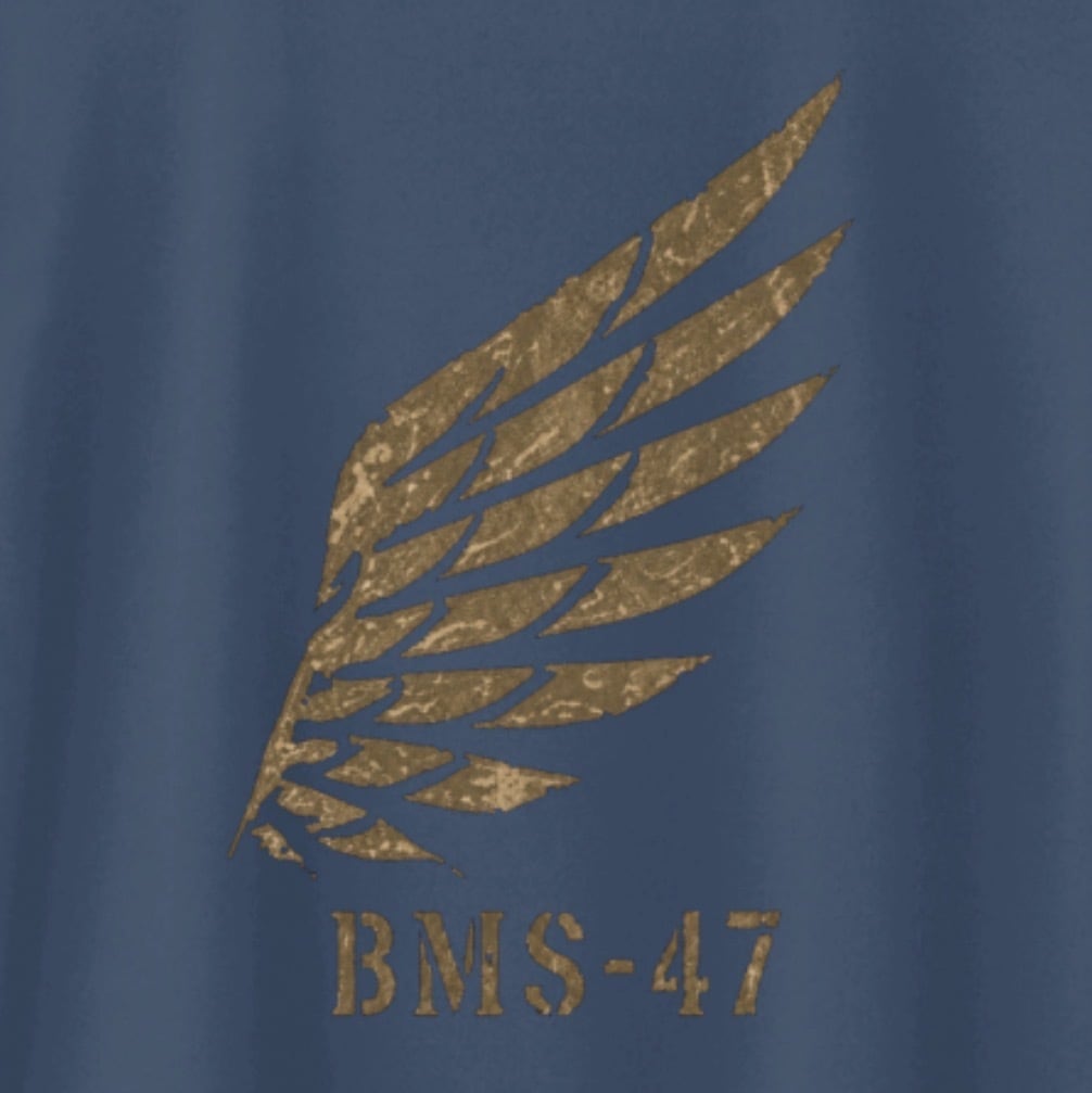 BMS-47 FORGED WING TEE / 青