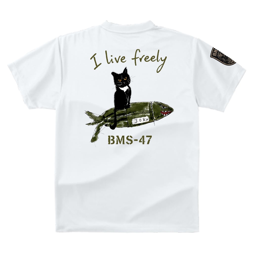 HANGAR LEGEND CAT TEE/ 白