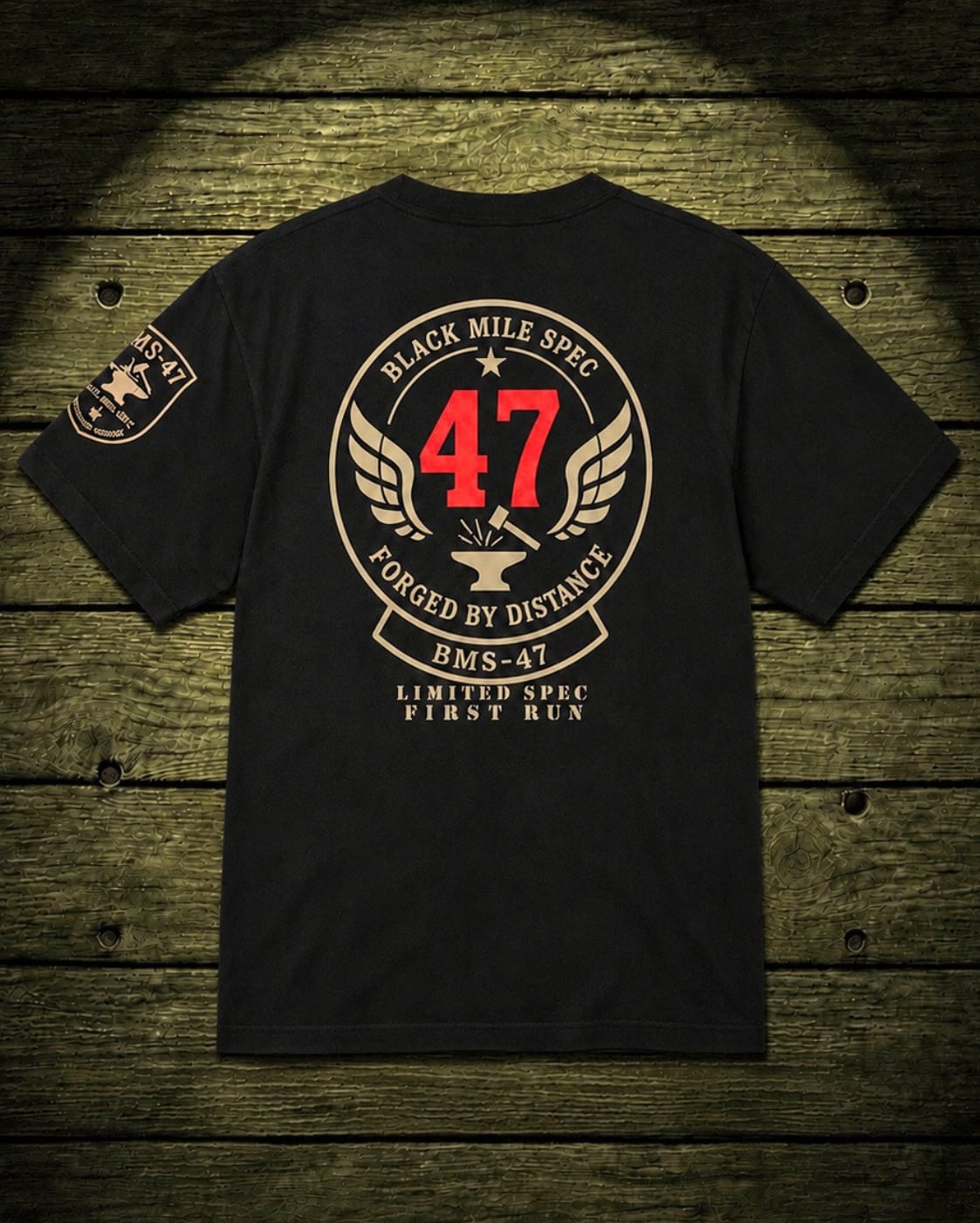 LIMITED SPEC “DESERT MILES”TEE／黒