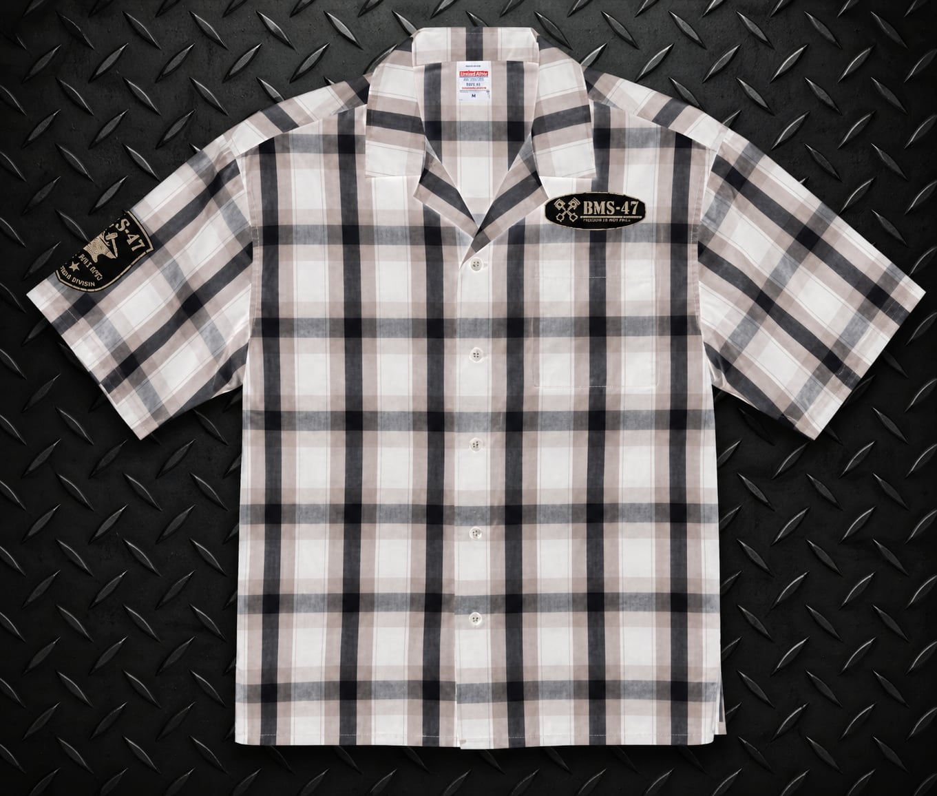 BMS-47 WORKING CHECK SHIRT/白