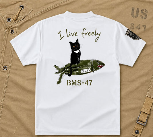 HANGAR LEGEND CAT TEE/ 白