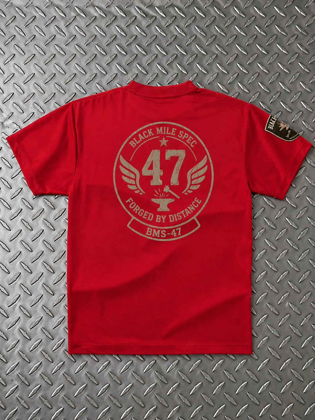 BMS-47 FORGED BY DISTANCE TEE／赤