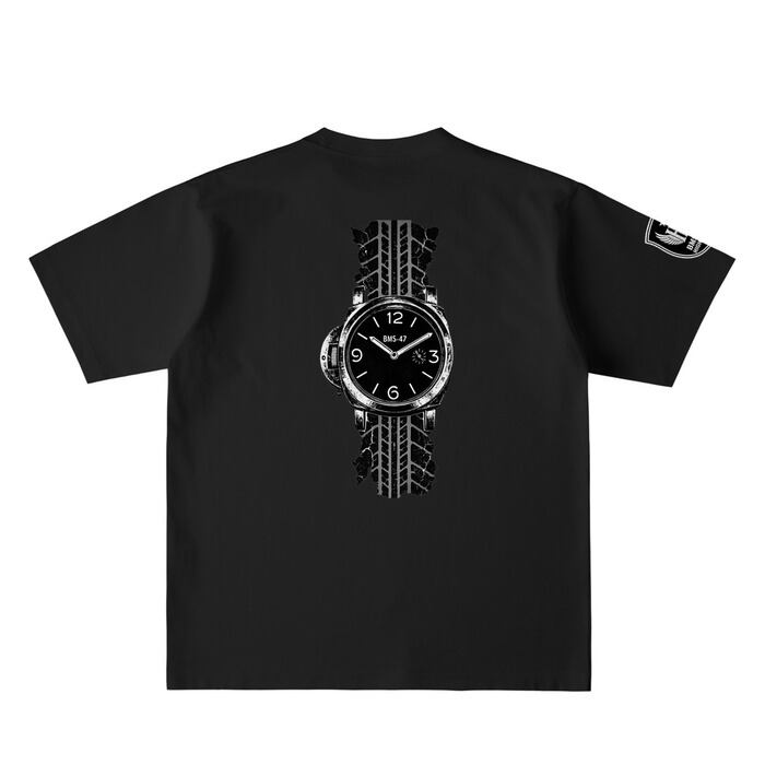 BMS-47 HIGH LINE TIME & MILES TEE