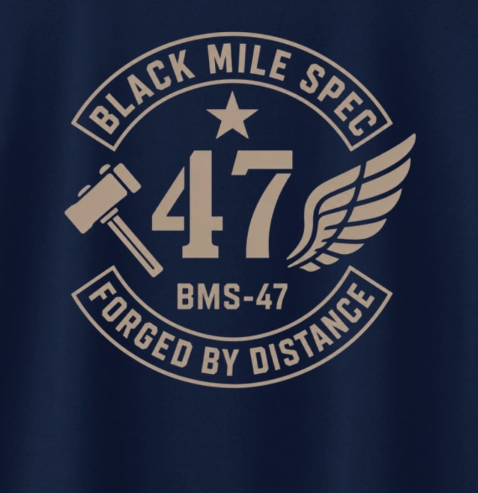 BMS-47 FORGED BY DISTANCE TEE/紺
