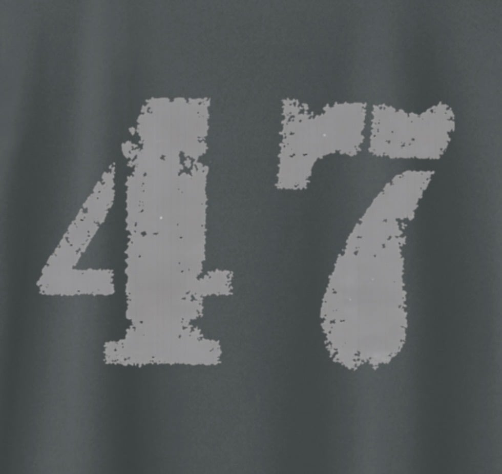 BMS-47 ROAD FORGED TEE /「47」/灰