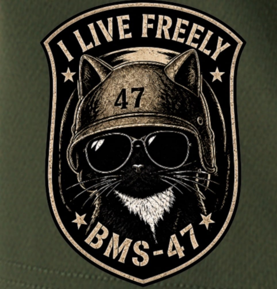 BMS-47 CAT 47 DRY TEE/緑