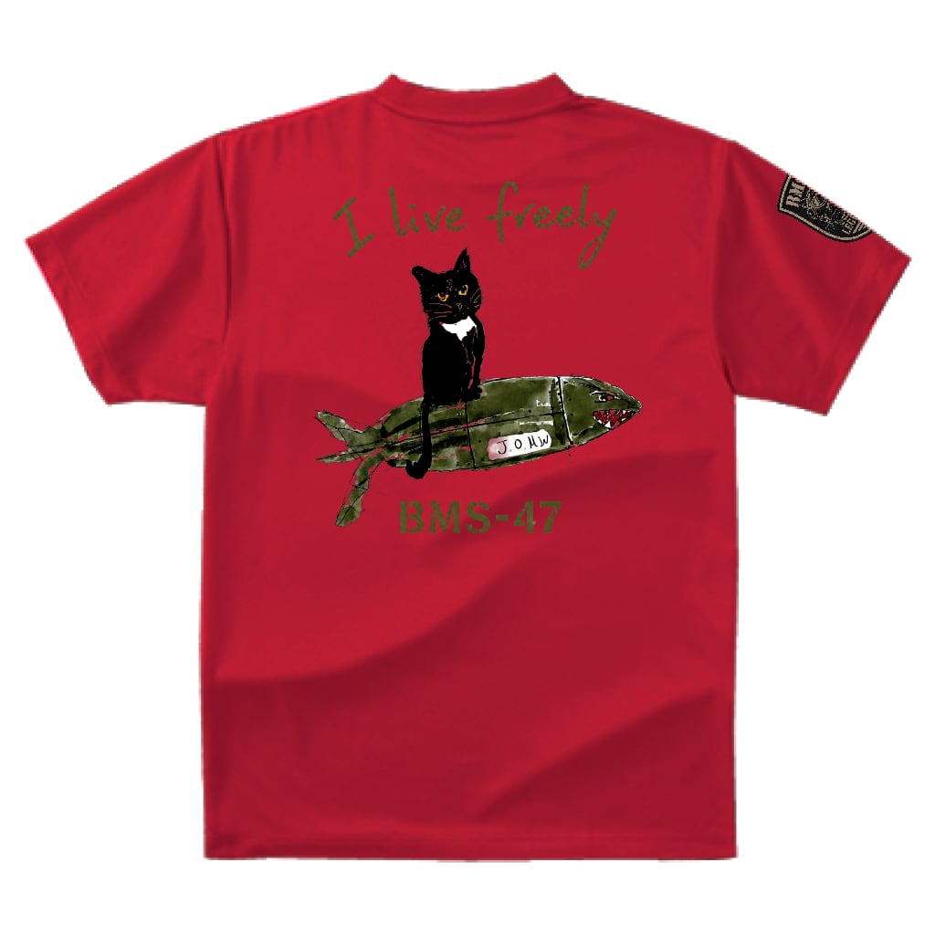 HANGAR LEGEND CAT TEE/ 赤