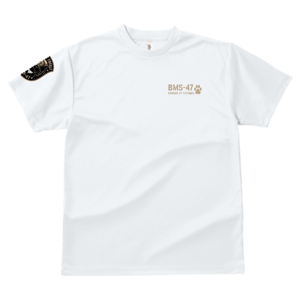 BMS-47 “I LIVE FREELY” CAT TEE／白