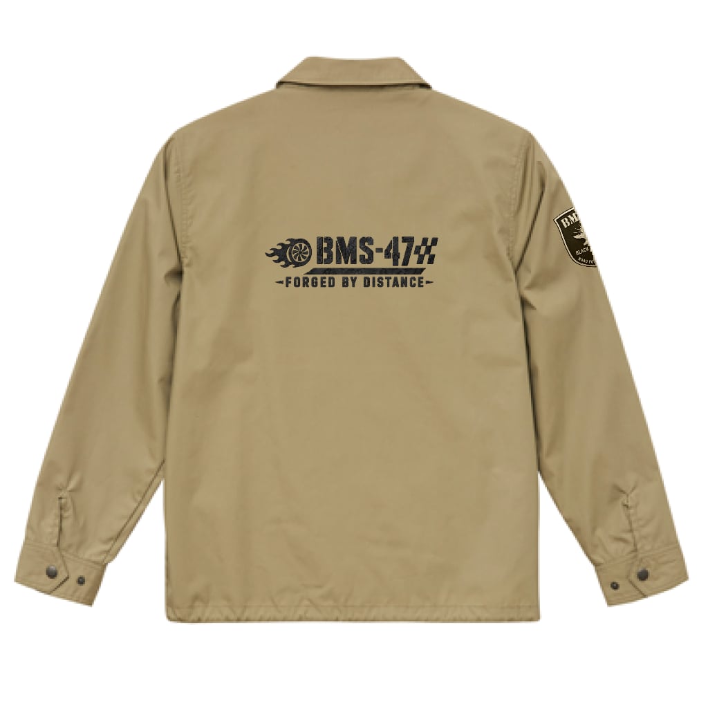 BMS-47 FORGED COACH JACKET/サンド