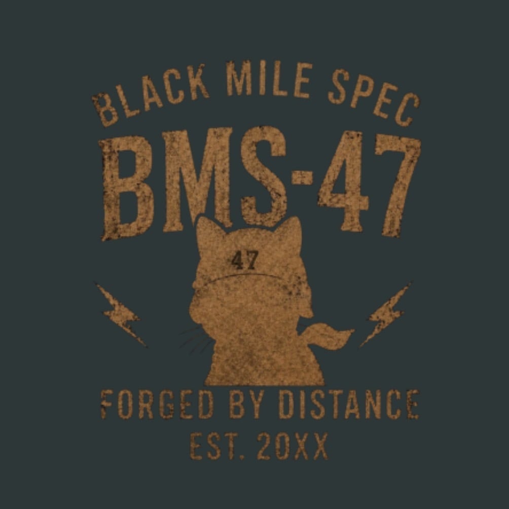BMS-47 SHADOW CAT ドライポロシャツ