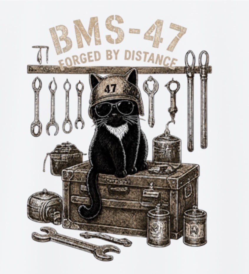 HANGAR TOOLS CAT TEE / 白