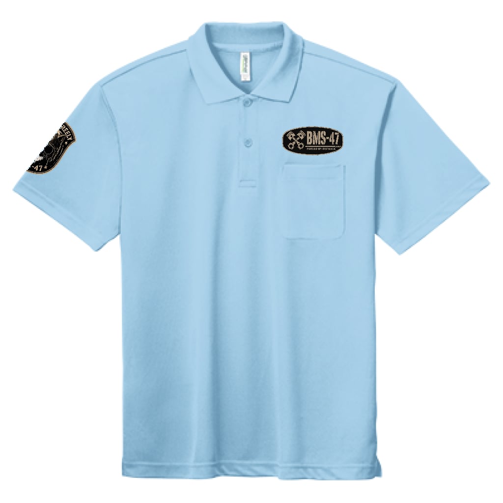 BMS-47 SHADOW CAT ドライポロシャツ
