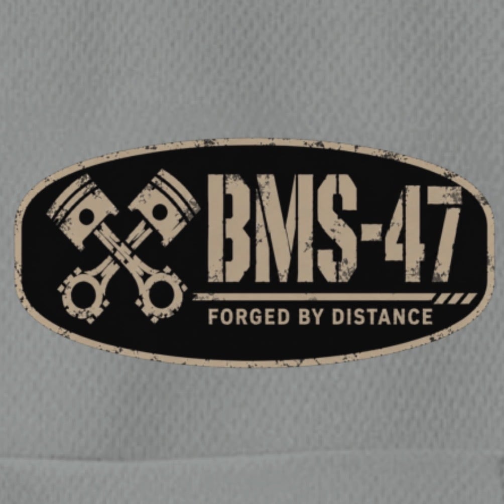 BMS-47 TWIN PISTON ドライロングスリーブポロシャツ
