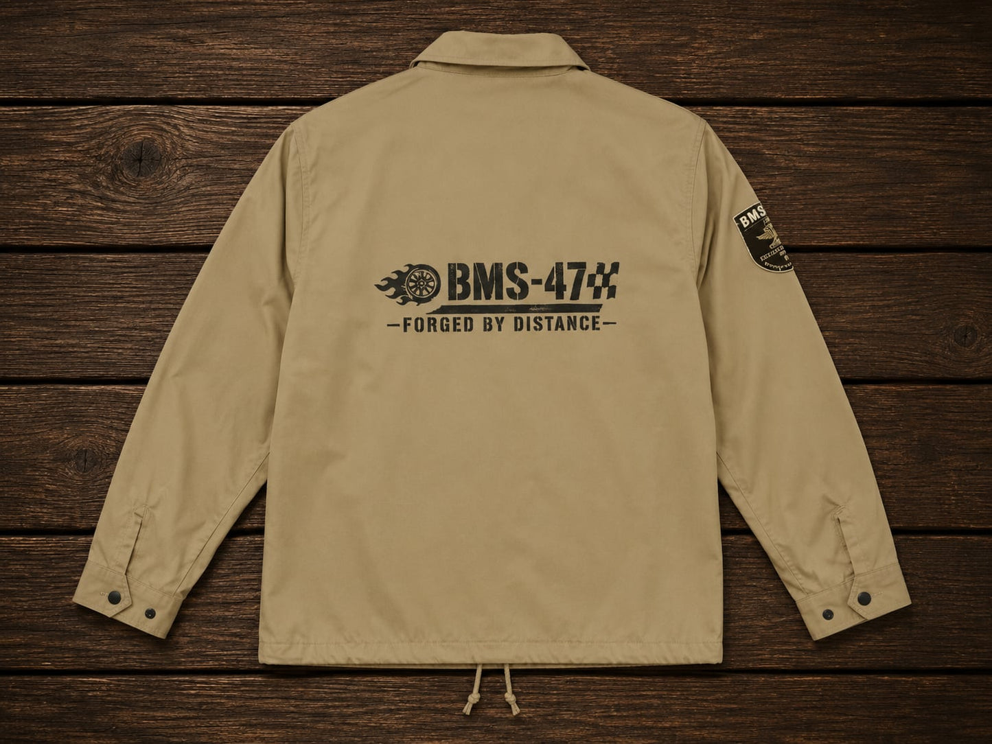 BMS-47 FORGED COACH JACKET/サンド