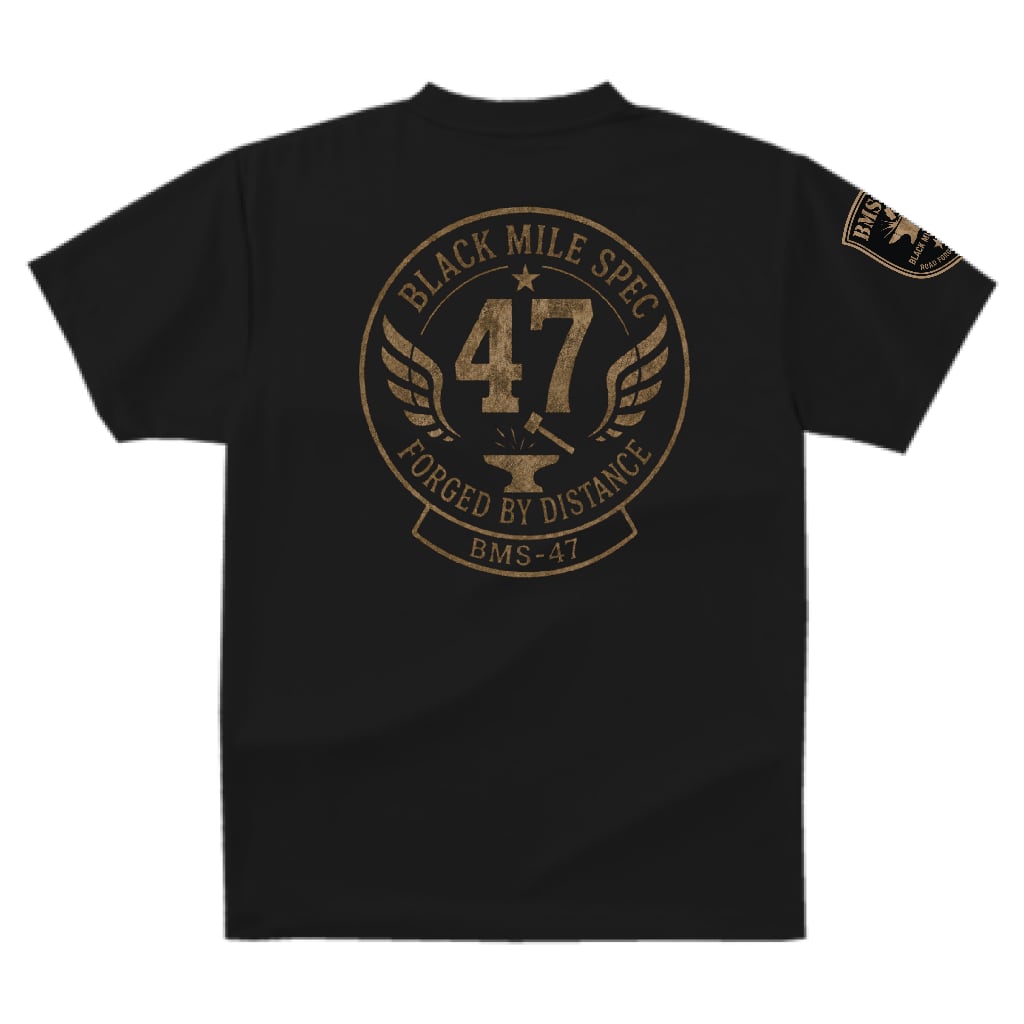 BMS-47 FORGED BY DISTANCE TEE／黒