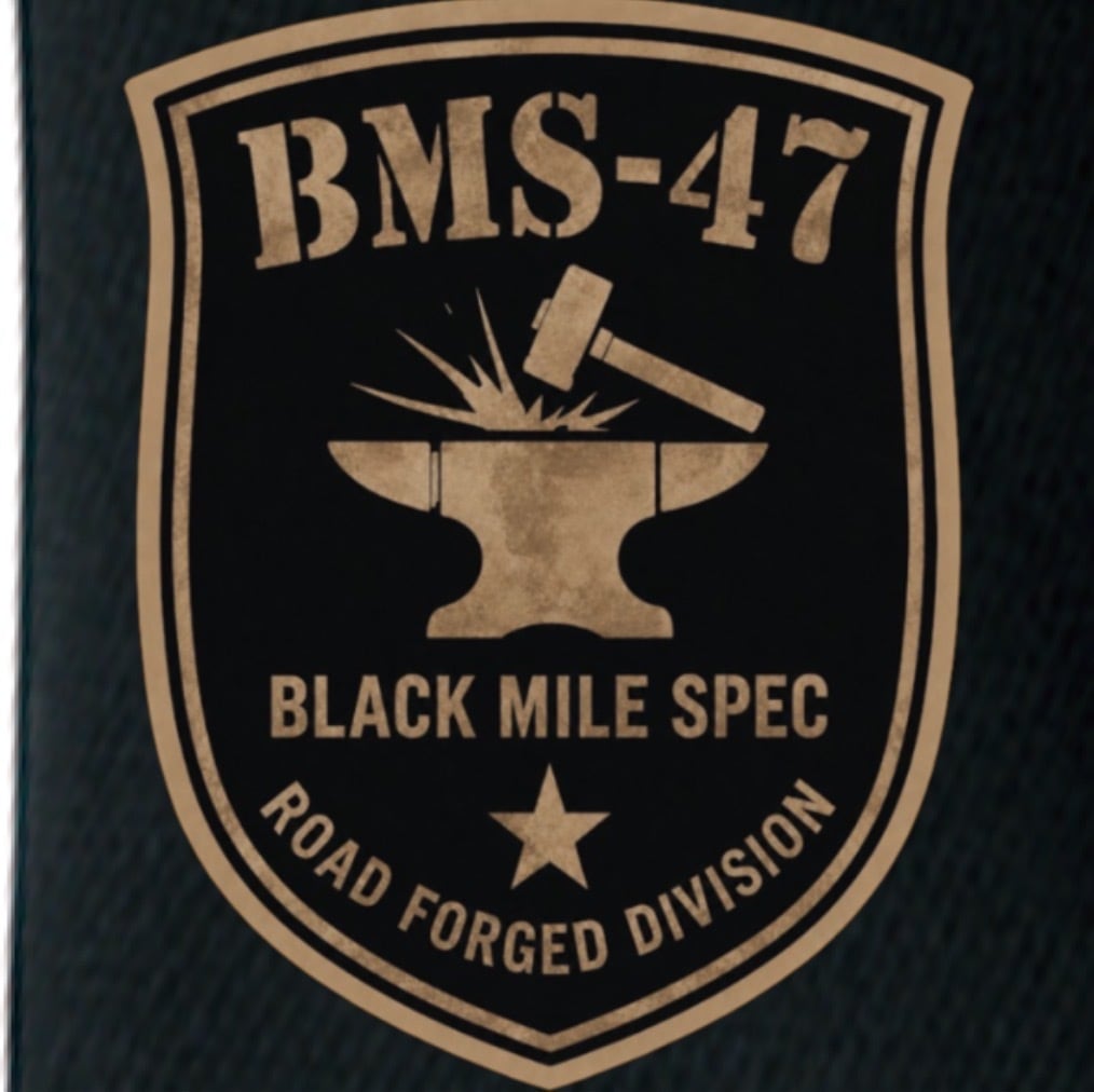 BMS-47 FORGED WING TEE / 黒