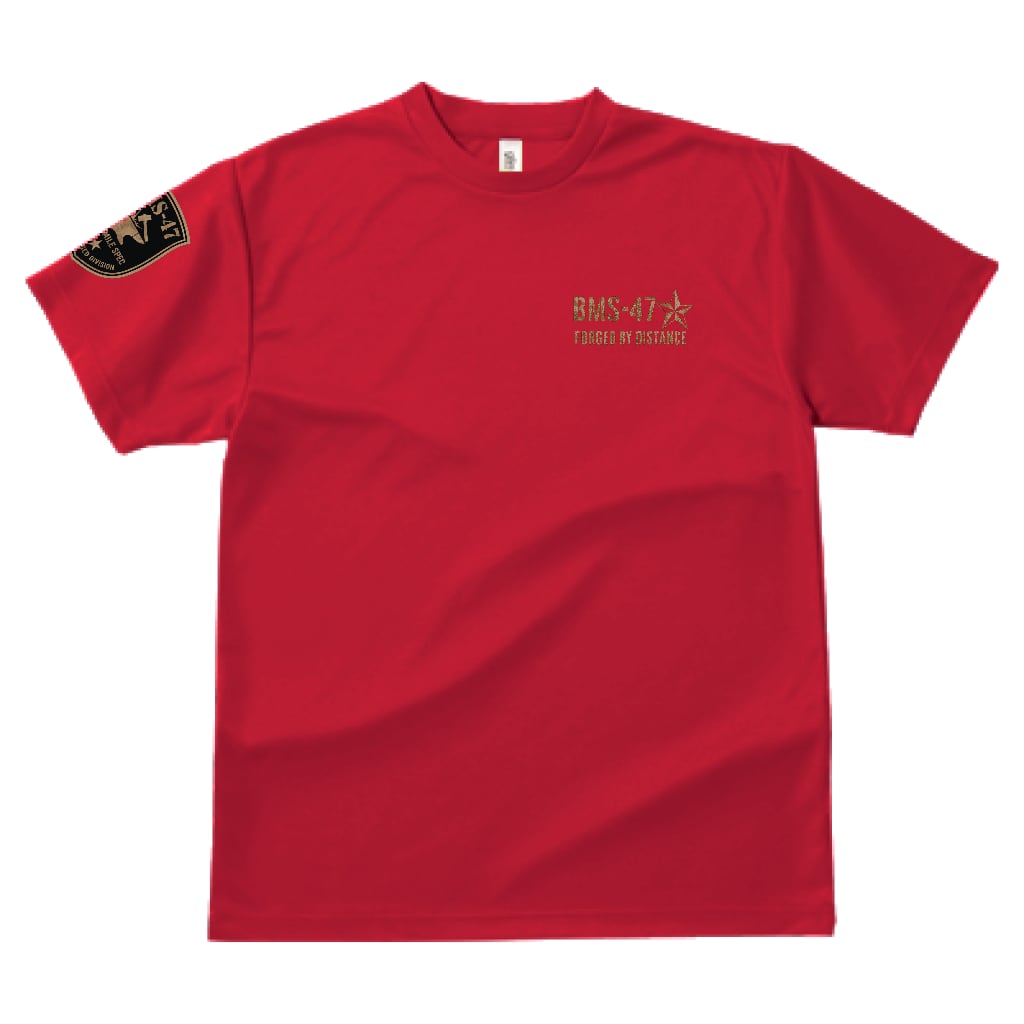 BMS-47 FORGED BY DISTANCE TEE／赤
