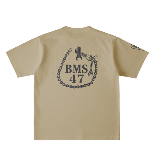 BMS-47 FORGED CHAIN TEE dull-sand image