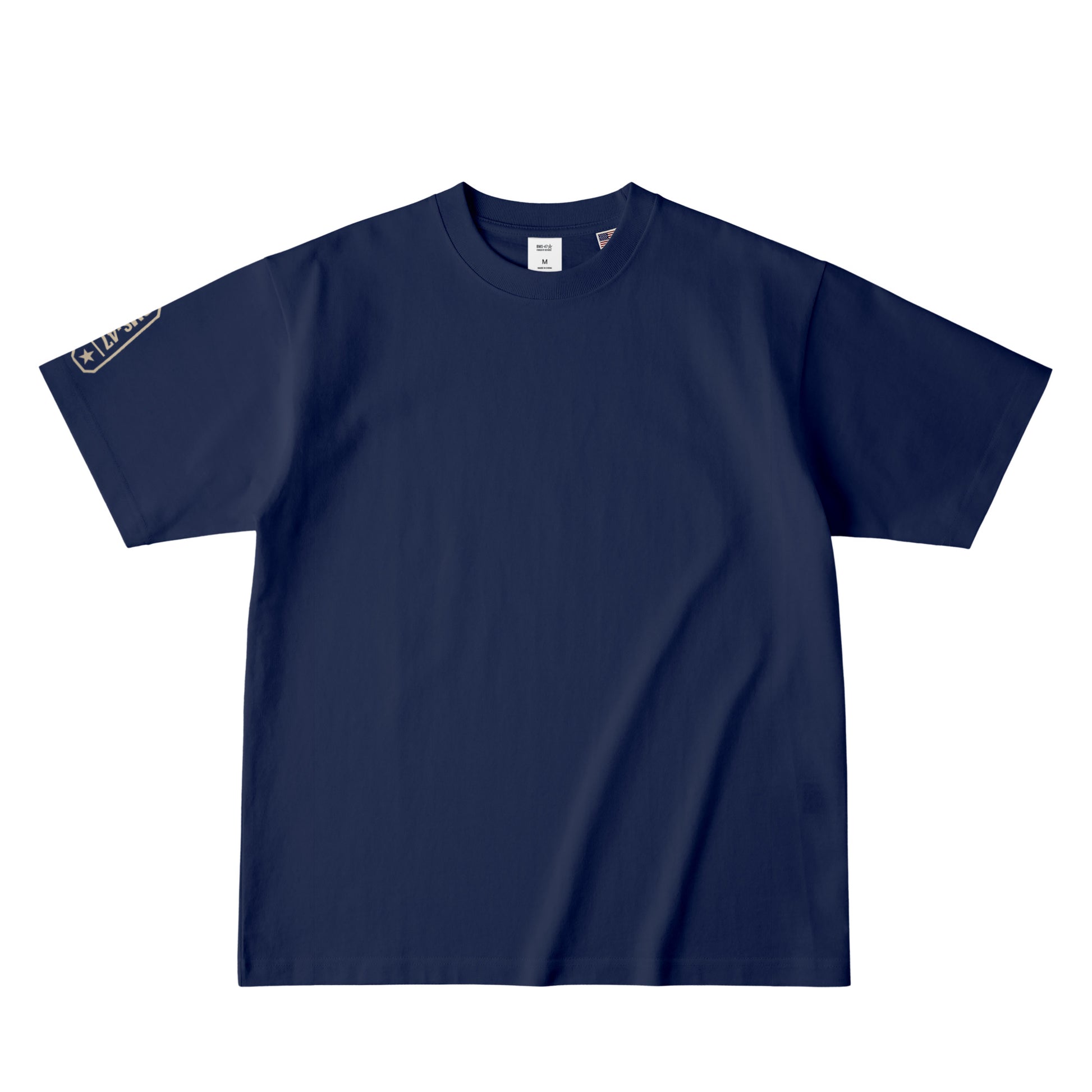 BMS-47 FORGED CHAIN TEE navy image