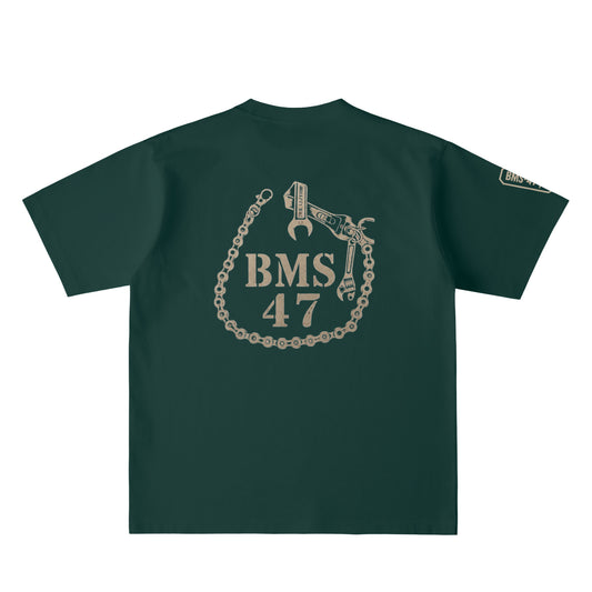 BMS-47 FORGED CHAIN TEE dark-green image