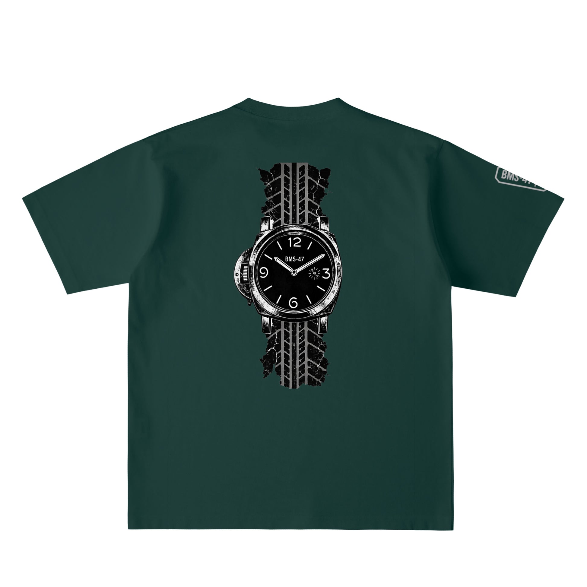 BMS-47 TIME & MILES TEE dark-green image