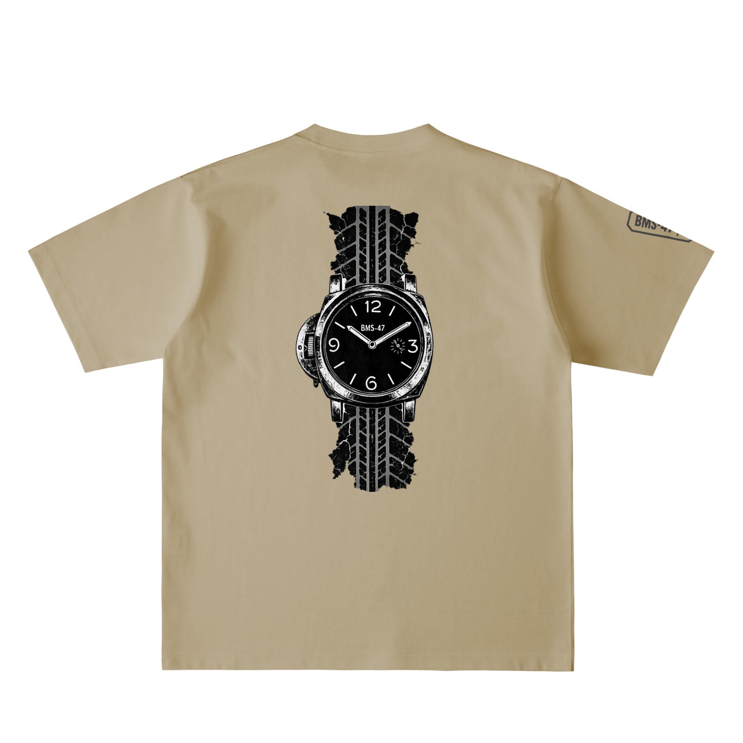 BMS-47 TIME & MILES TEE dull-sand image