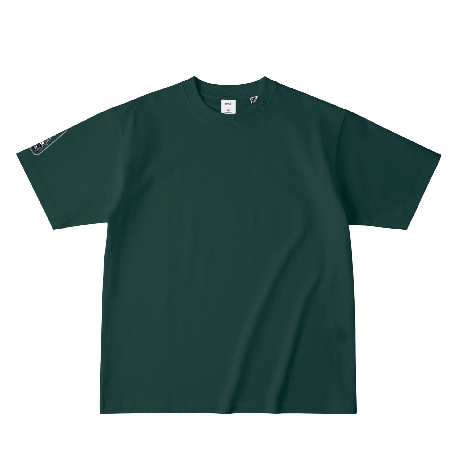47 POCKET WATCH CAT TEE  dark-green image