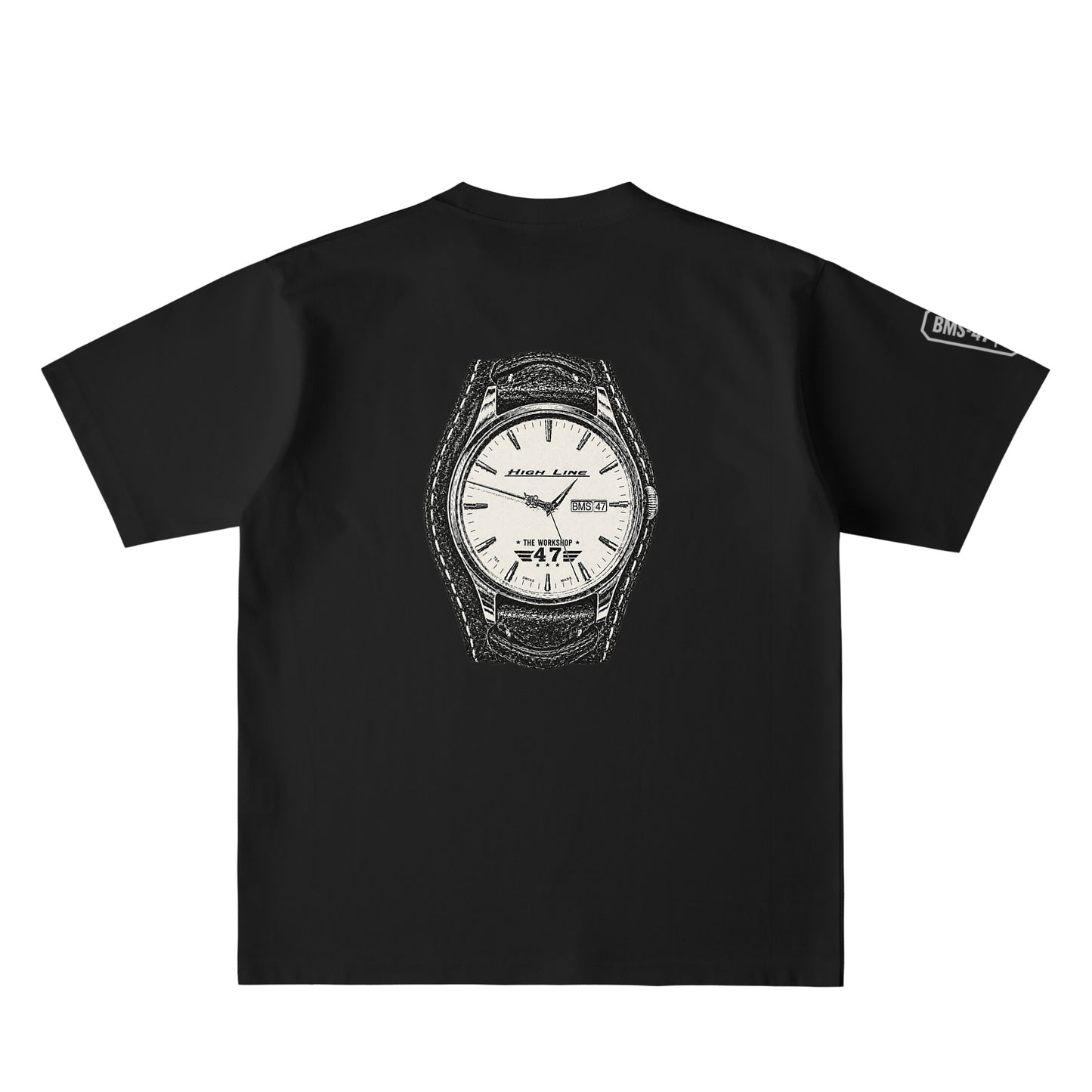 HIGH LINE TIMEPIECE TEE deep-black image