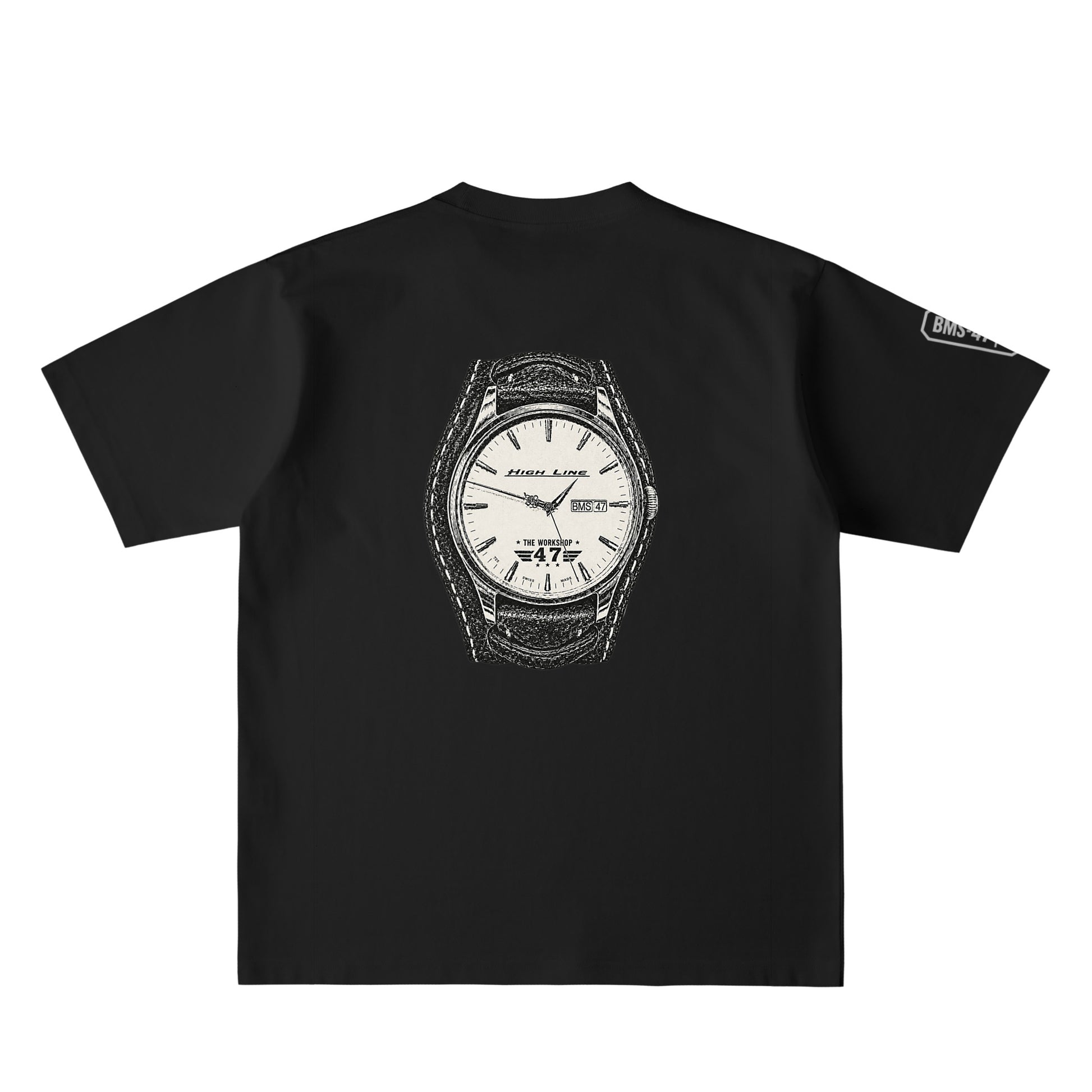 HIGH LINE TIMEPIECE TEE deep-black image