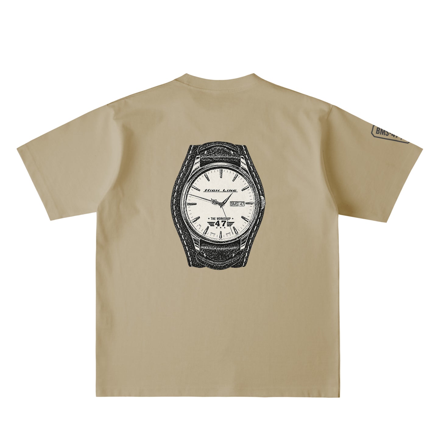 HIGH LINE TIMEPIECE TEE dull-sand image