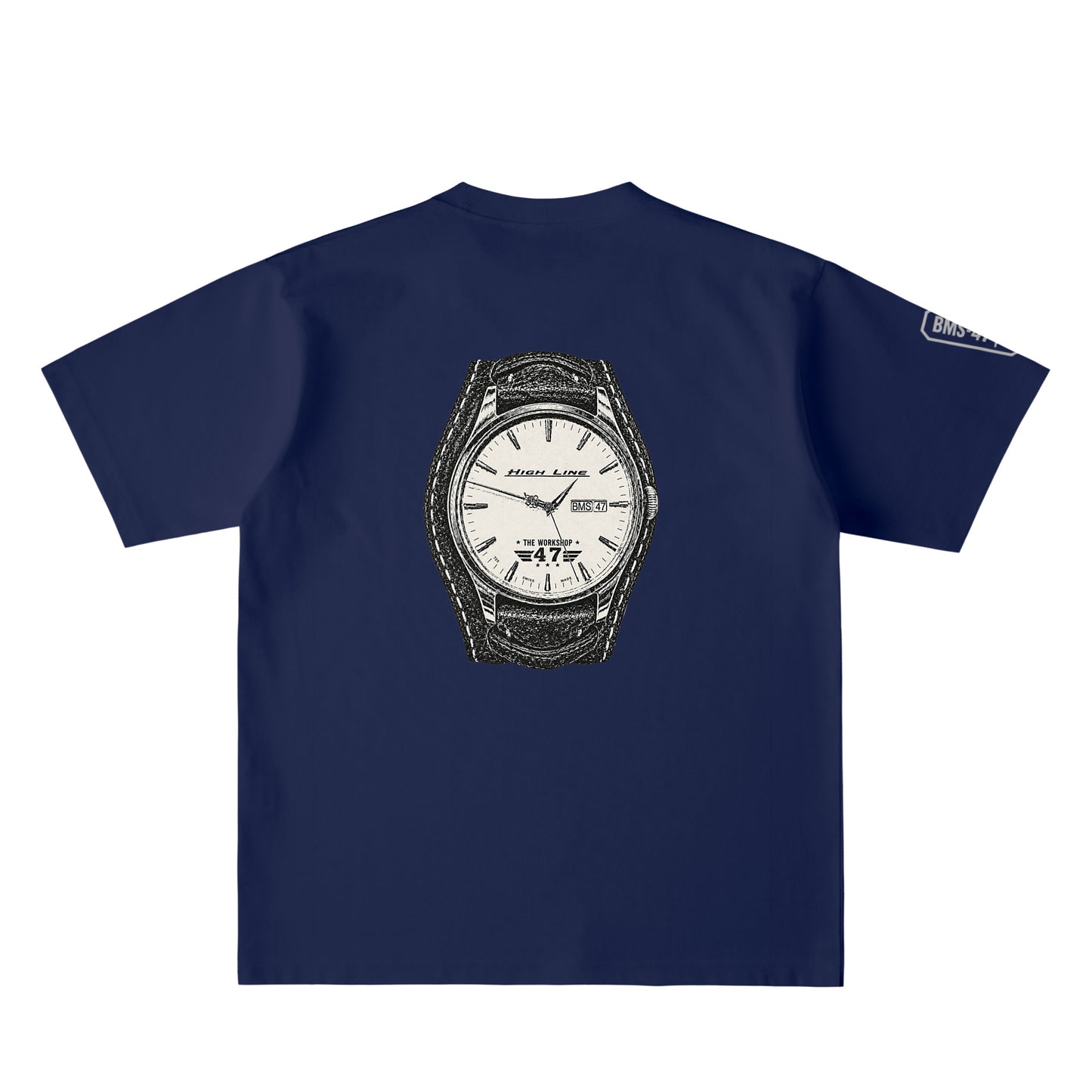 HIGH LINE TIMEPIECE TEE navy image