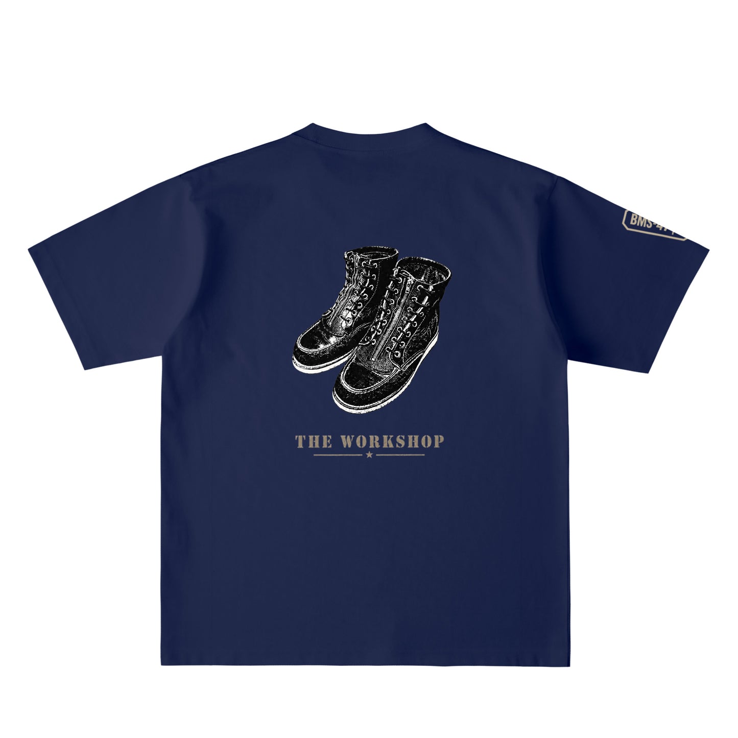 THE WORKSHOP BOOTS TEE navy image