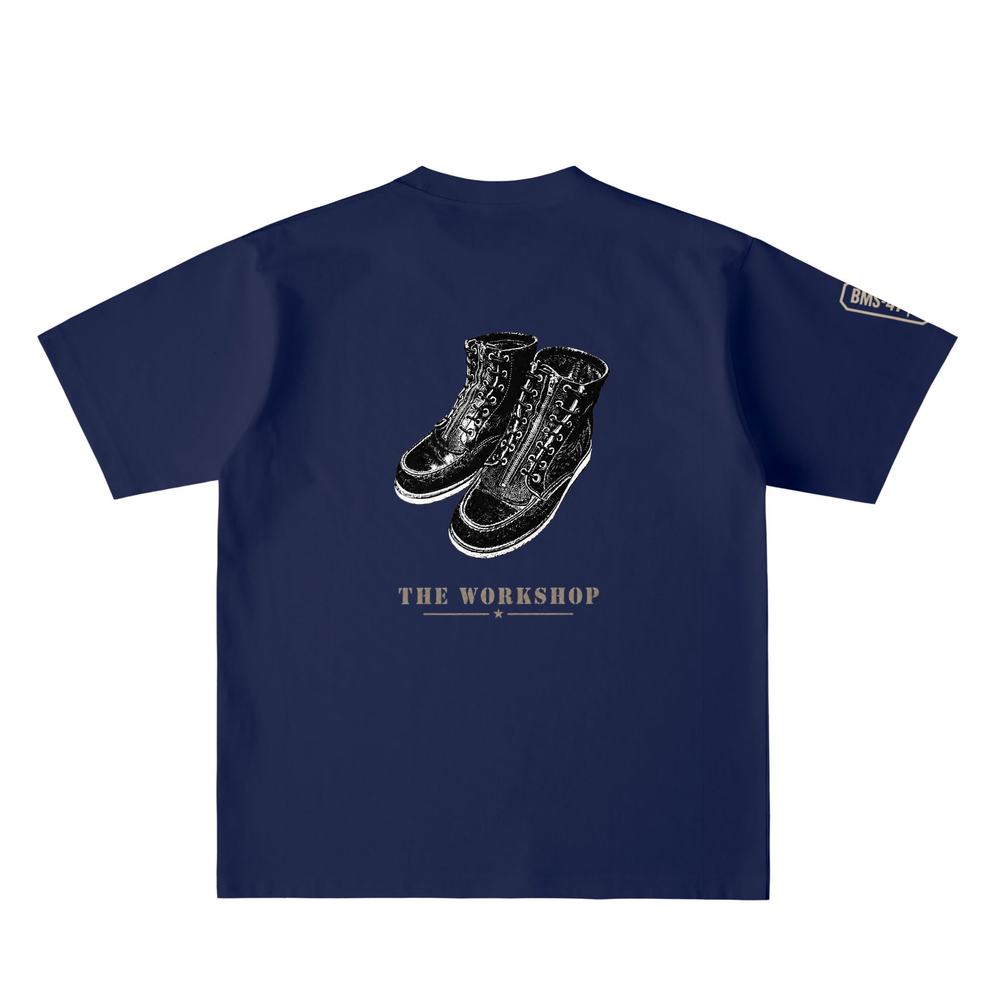 THE WORKSHOP BOOTS TEE navy image