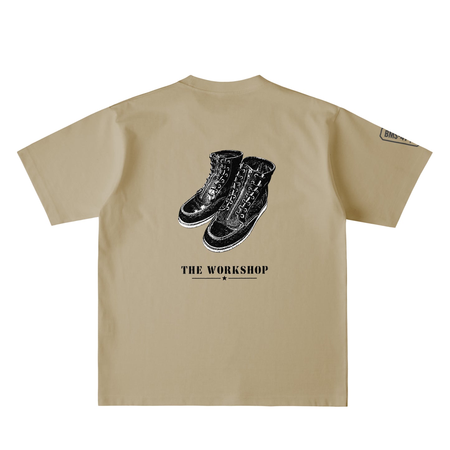 THE WORKSHOP BOOTS TEE dull-sand image