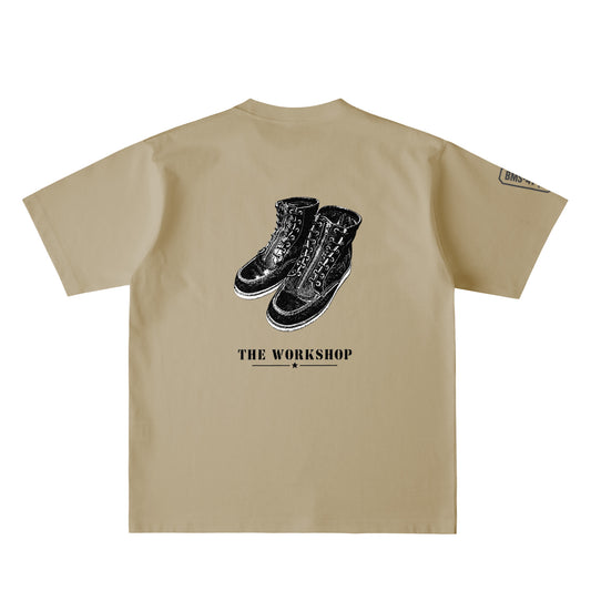 THE WORKSHOP BOOTS TEE dull-sand image