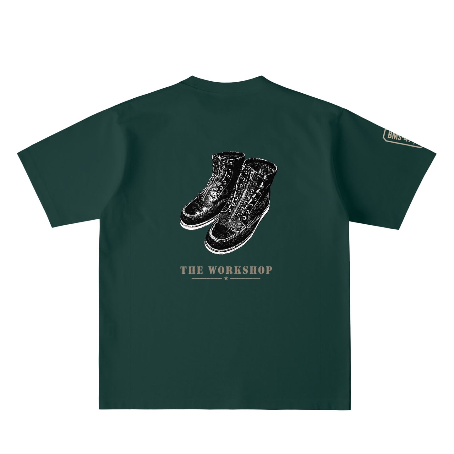 THE WORKSHOP BOOTS TEE dark-green image