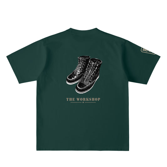 THE WORKSHOP BOOTS TEE dark-green image