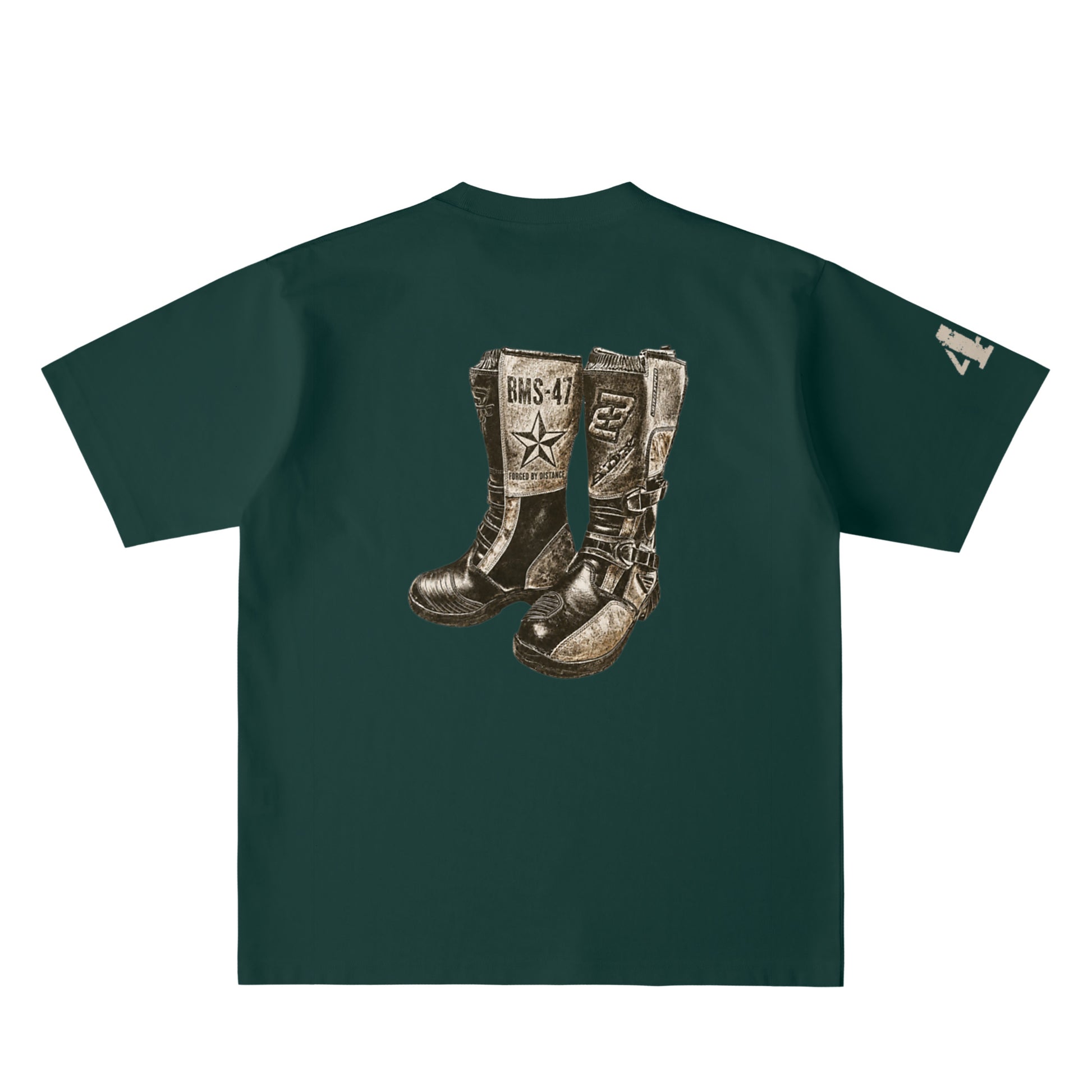 BMS-47 MILE MARKER BOOTS TEE dark-green image