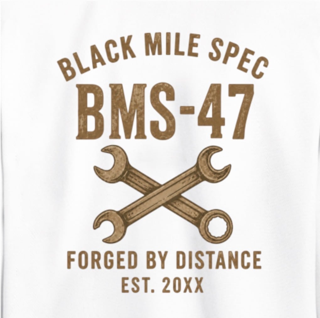 BMS-47 CROSS WRENCH ドライロングスリーブポロシャツ